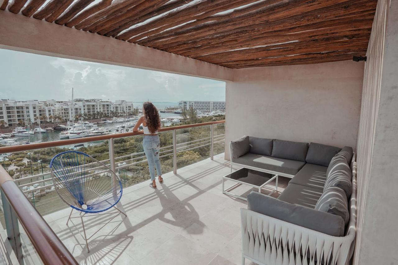 La Amada Condo With Marina View Κανκούν Εξωτερικό φωτογραφία