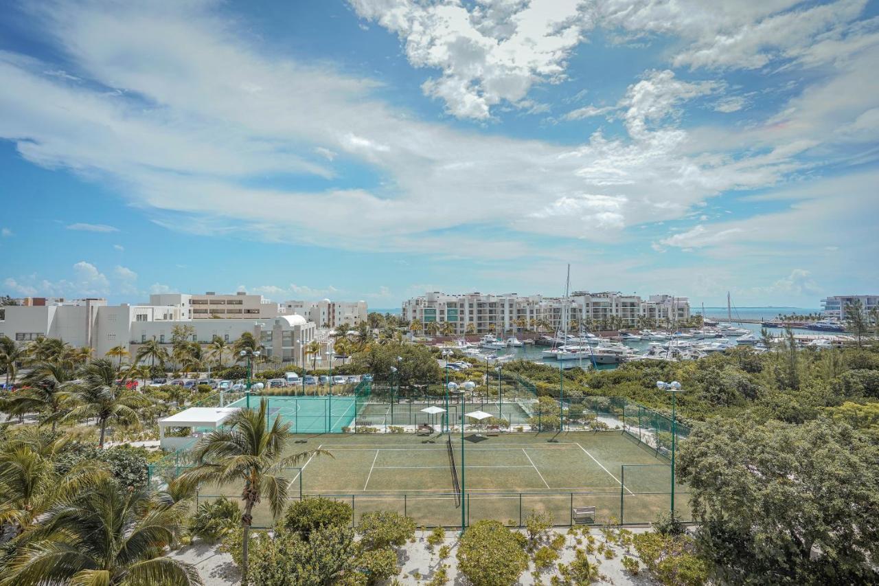 La Amada Condo With Marina View Κανκούν Εξωτερικό φωτογραφία