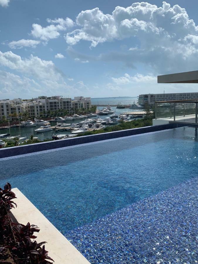 La Amada Condo With Marina View Κανκούν Εξωτερικό φωτογραφία